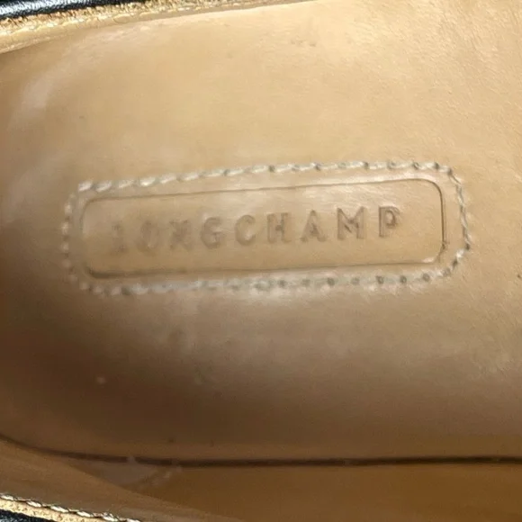 Longchamp Fall 2015 Ready to Wear Collection platform black leather loafers - Picture 11 of 14